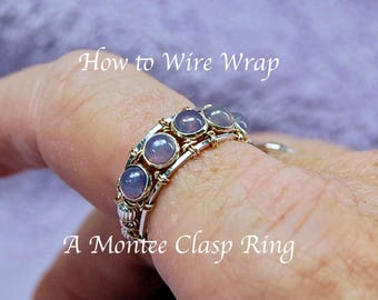 Tutoriel pour la bague métallique enroulée : conception du fermoir Montee (téléchargement du modèle PDF) étape par étape