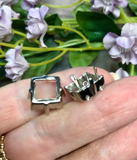 天然石詰め合わせ^ - ^ Faceted Alexandrite 12 X 12mm Square Loose Color Change