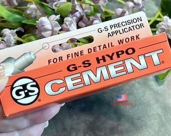 Hypo-Cement Jewelry Glue, Rhinestone & Crystal Setting, Jewelry Repair