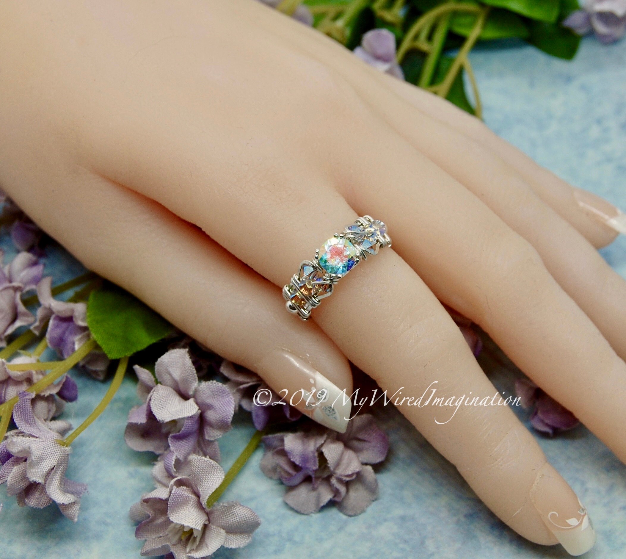 Mercury mystic cheap topaz ring