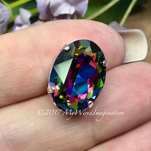 Swarovski Stones Article 4120. Size 18x13mm and 14x10. Price is