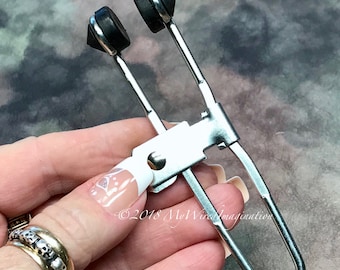 Jewelry Clamp, Rubber Jaw Clamp, Wire Working Clamp, Best Clamp Ever to Hold Your Work While You Work, Polishing Clamp, 4 Inch Clamp