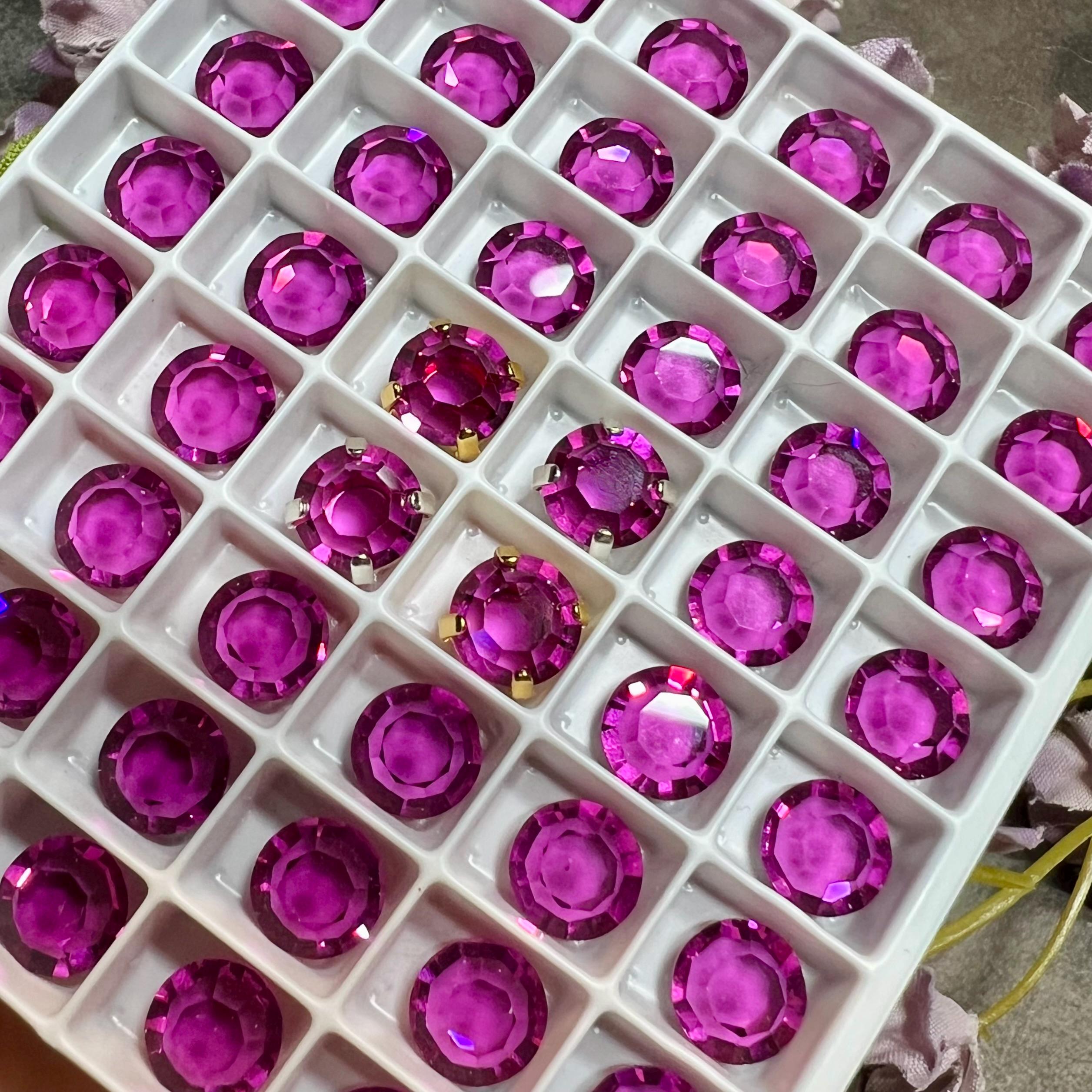 Swarovski ピンククリスタル 花 クリスタルフラワーデコレーション｜クリスタルフラワー