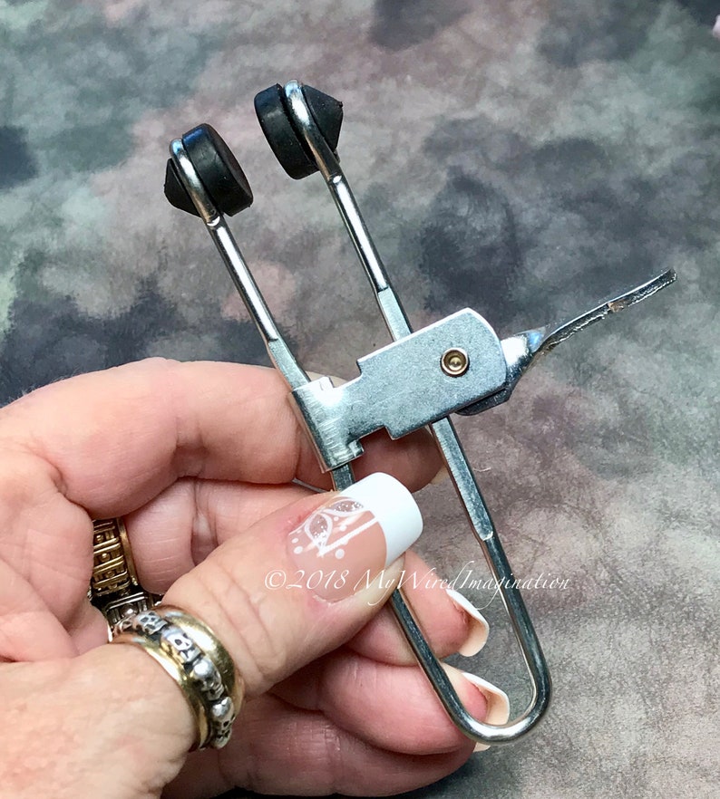 Jewelry Making Clamp Rubber Jaw Clamp Wire Working Clamp Etsy