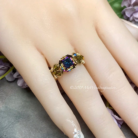 Anillos de compromiso cristal swarovski hotsell
