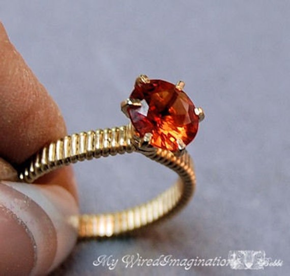 Wire wrapped hotsell prong ring tutorial