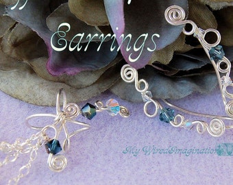 How to Make Both Cuffs AND Climbers Earrings, Jewelry Tutorial Package, Both Ear Cuffs and Ear Climbers, 25% Discount