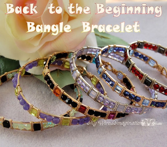 Wire Wrap Bracelet TUTORIAL Only. Traditional Style With Top Closure and  Beaded Accents. - Etsy