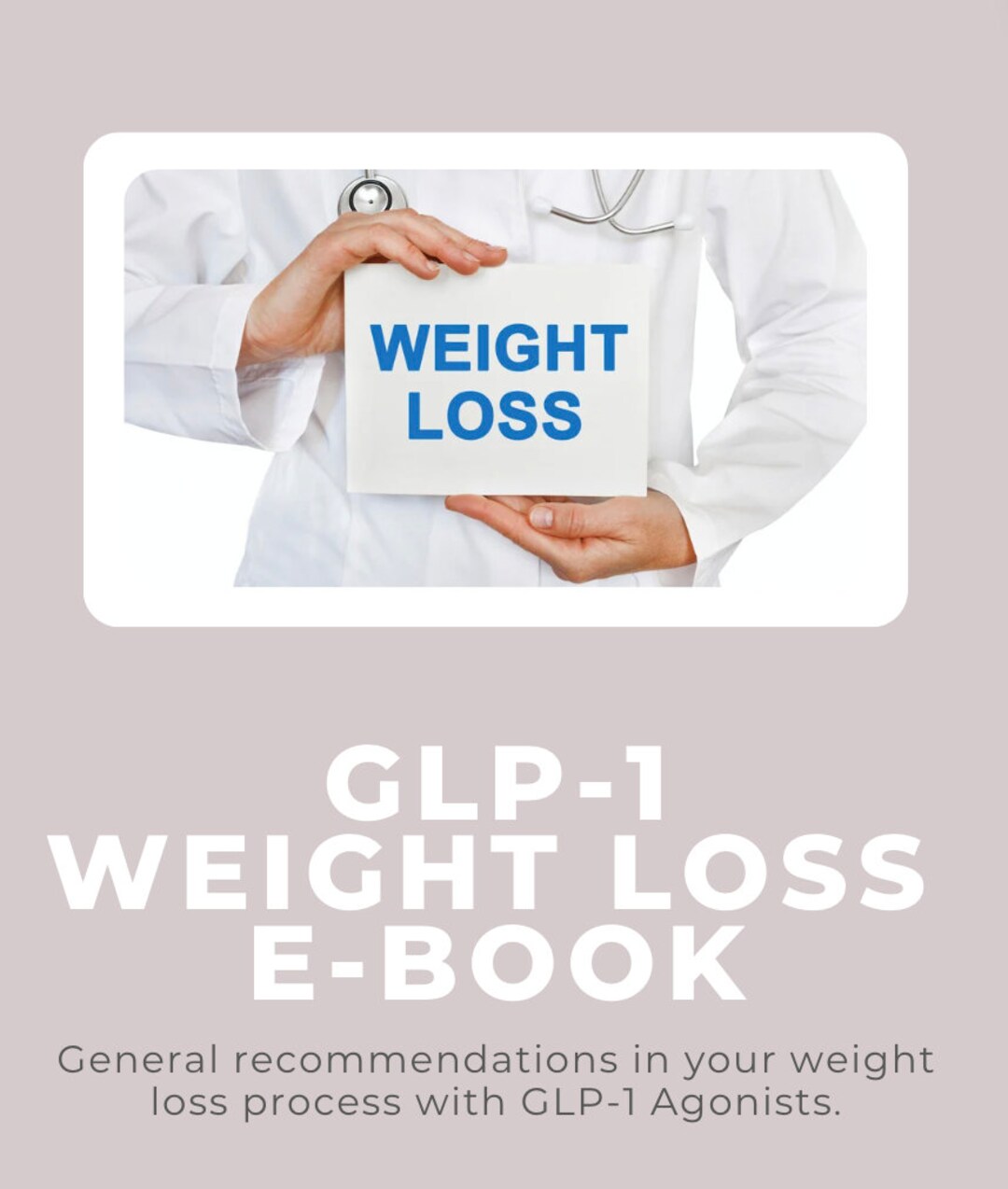 Weight Loss- General Recommendations- GLP-1 Medications- E-book - Etsy Weight Loss- General Recommendations- GLP-1 Medications- E-book - Etsy