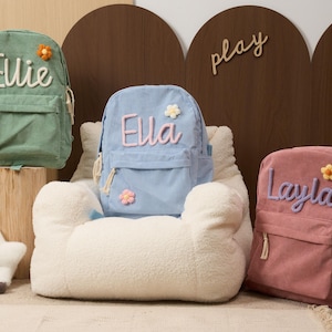 Benutzerdefinierte Kleinkind Rucksack | Vorschulrucksack | Kleinkind Buchtasche | Schultüte für Kinder | Kinderrucksack mit Name | Kinderrucksack