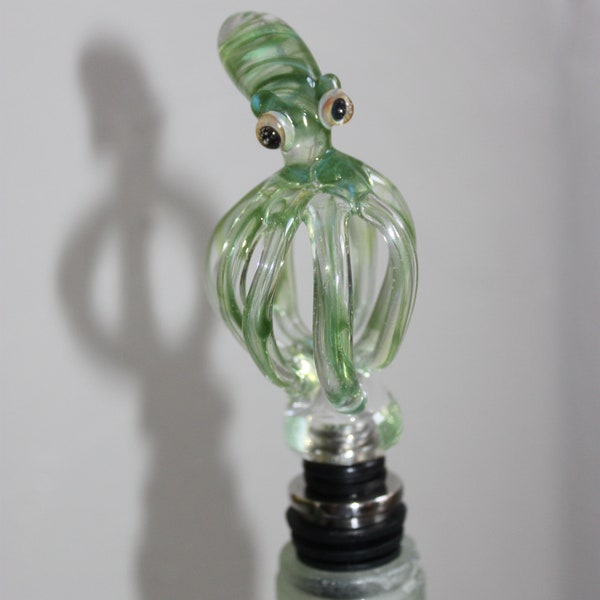 Octopus Wine Glass Etsy