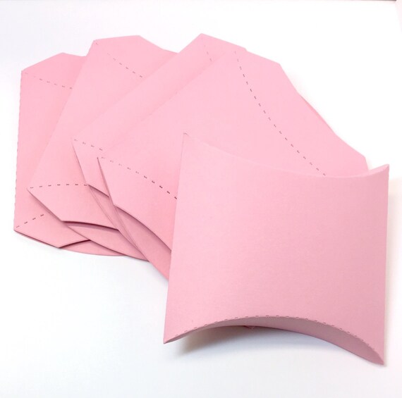 Pillow Boxes Large Pink Pillow Boxes Pink Pillow Boxes For Etsy