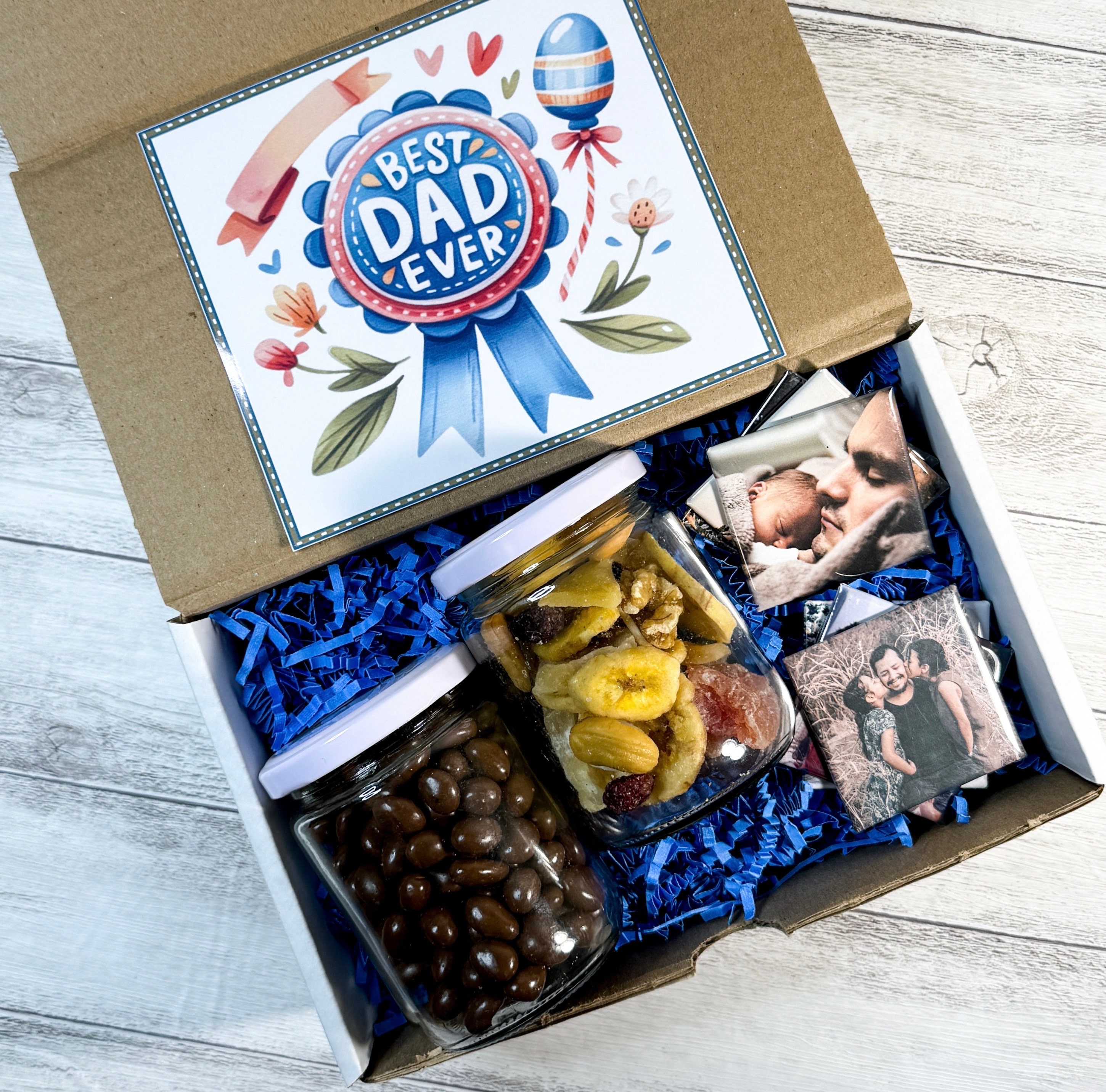 Fathers Day Gift With 6 Custom Magnets, Gift Box for Dad, Unique ...