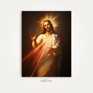 Jesus Divine Mercy Print: Catholic Wall Art, I Trust In You