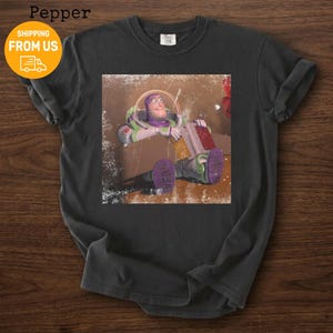 Toy Story Buzz Lightyear Comfort Colors Shirt, Vintage Tee, Disney Tshirt, Space Ranger Shirt, Pixar Gift, Toy Story Fan Gift