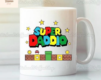 Tazza Super Papà, Tazza da caffè Super Papà, Tazza da tè Super Papà, Tazza per la festa del papà, Regalo divertente per papà, Regalo per la Festa del papà