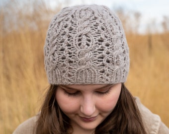 Milkweed Hat - Knit PDF Pattern