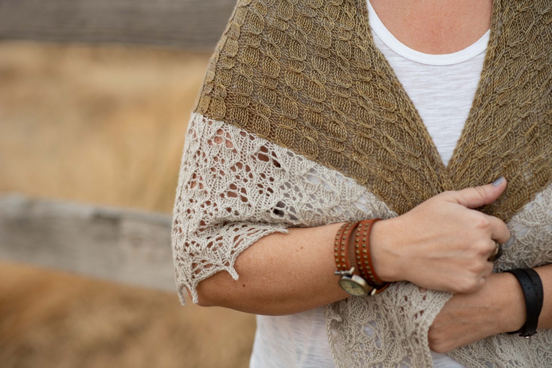 Summer Dreamer Shawl - Knit PDF Pattern - Etsy