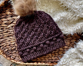 Blackthorne Beanie - Knit PDF Pattern