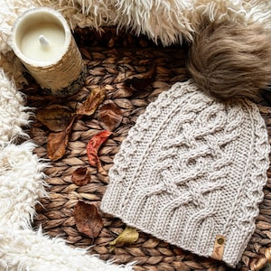 Aspens Hat - Knit PDF Pattern