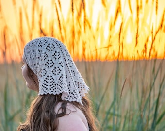 Malibu Girl Bandana - Knit PDF Pattern