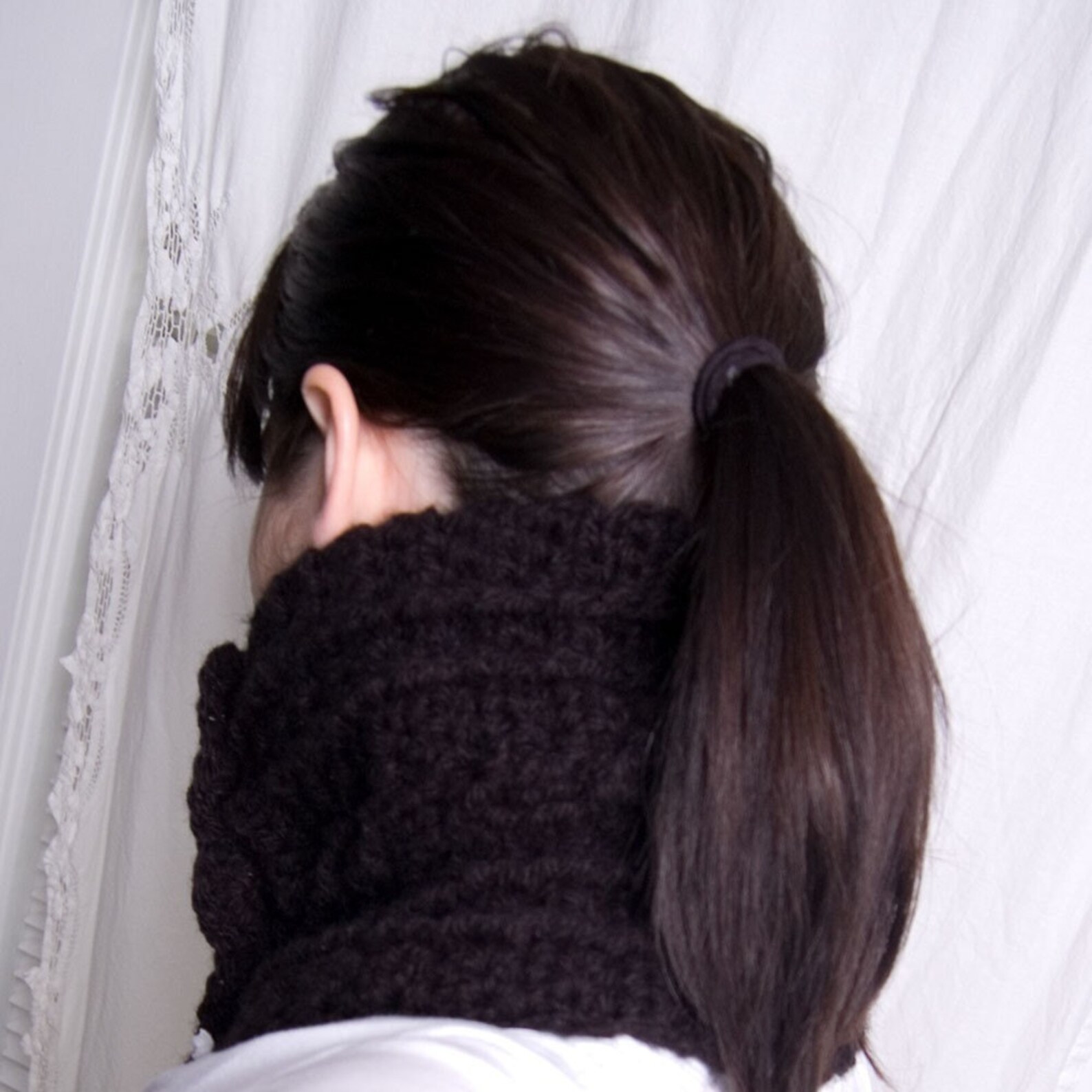 Ireland High Neck Warmer PDF Pattern Etsy
