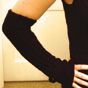 Audrey Fingerless Glove Crochet Pattern PDF