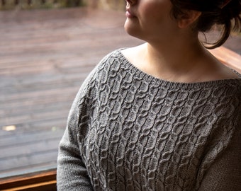 Winter Dreamer Pullover Knitting Pattern Pdf