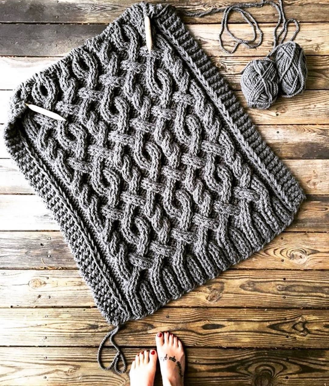 Aspens Throw Knitting Pattern Pdf - Etsy