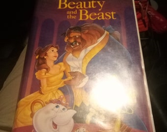 Rare VHS Black Diamond Edition Beauty and the Beast