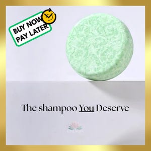 Tea Tree Essential Oil Shampoo Bar: Handmade Hair Care Soap, 60g