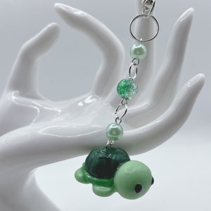 Cute Turtle | Handmade Polymer Clay Keychain