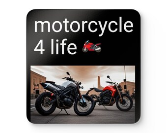 Motorcycle coaster set