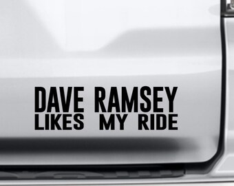 Dave Ramsey Stickers Etsy