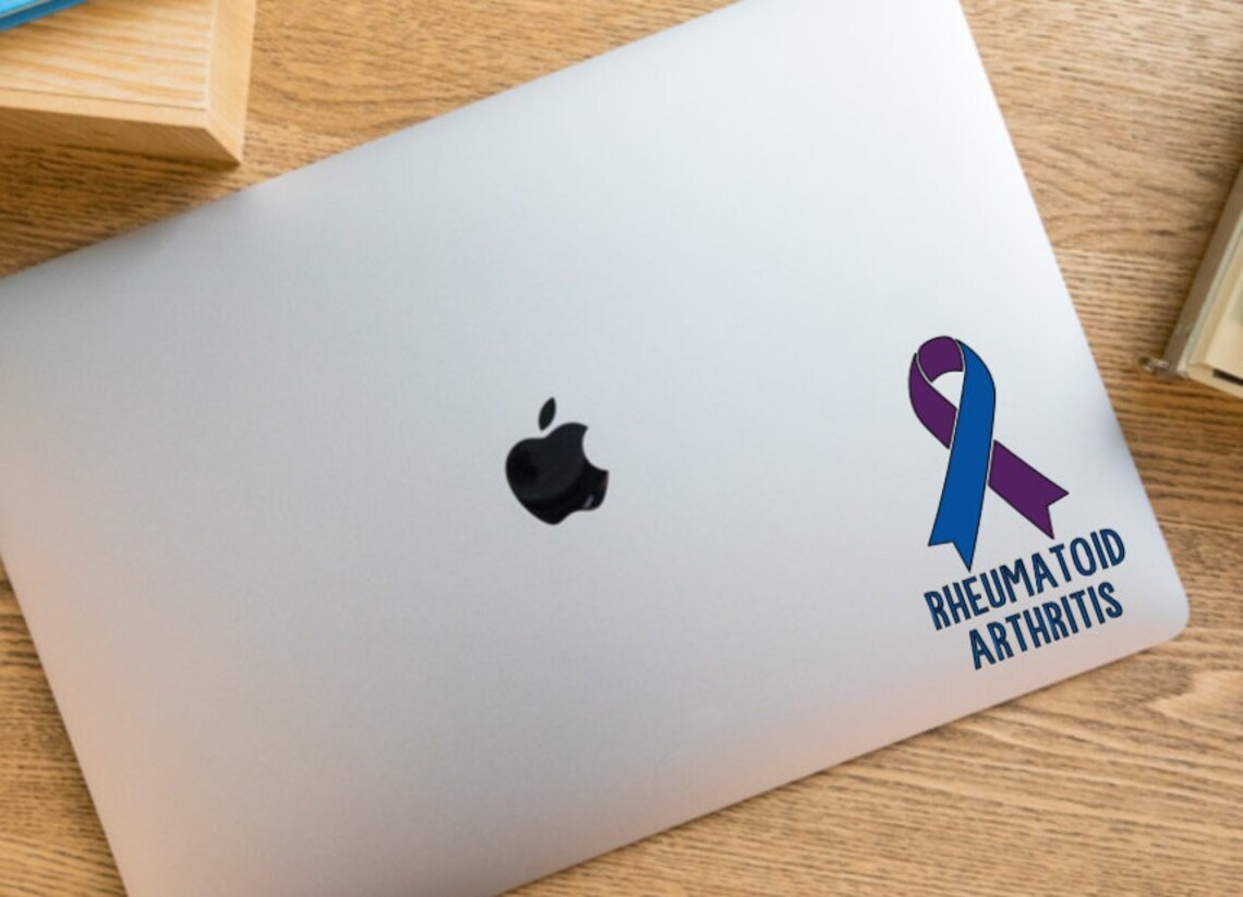Rheumatoid Arthritis Awareness Vinyl Decal Bumper Sticker | RA Warrior ...