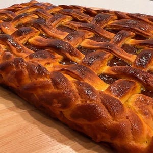 Russian pie with jam/Organic