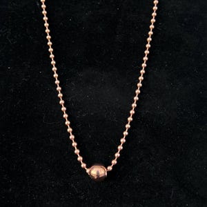 La Cadena de la Armonía de Sean Aeon: Un Reflejo de Conexión / Joyería de Cobre Puro Cuidado Personal Consciente, Significativo e Intencional