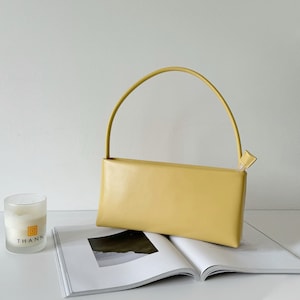 Leather Shoulder Bag, Women&#39;s Underarm Shoulder Bag, Leather Crossbody Bag