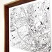 POCONOS Mountains Hand Drawn Map Street Map Pennsylvania Topographic ...