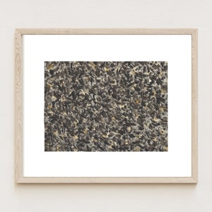 COLORADO State kaart stedelijke stof aquarel textuur schilderij USA (Art Print) kaart muur afstuderen bruiloft verjaardag makelaar bewegende geschenk