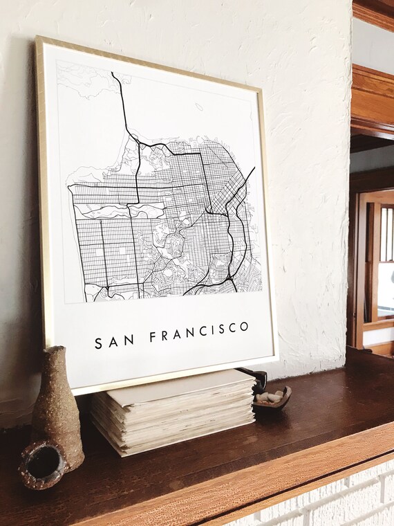 サンフランシスコ市街地図 カリフォルニア ストリートマップ