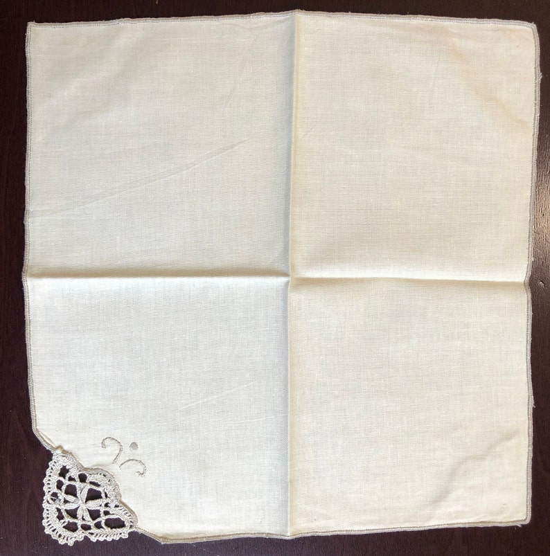 Vintage Linen Napkins set of 4 image 4