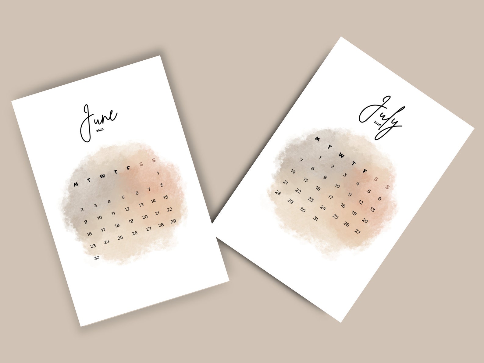 2024 Mini Calendar, 2025 Calendar Mini Printable Calendar Template ...