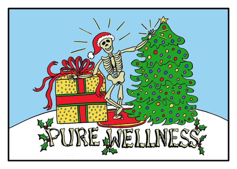 Chiropractic Christmas Card Etsy