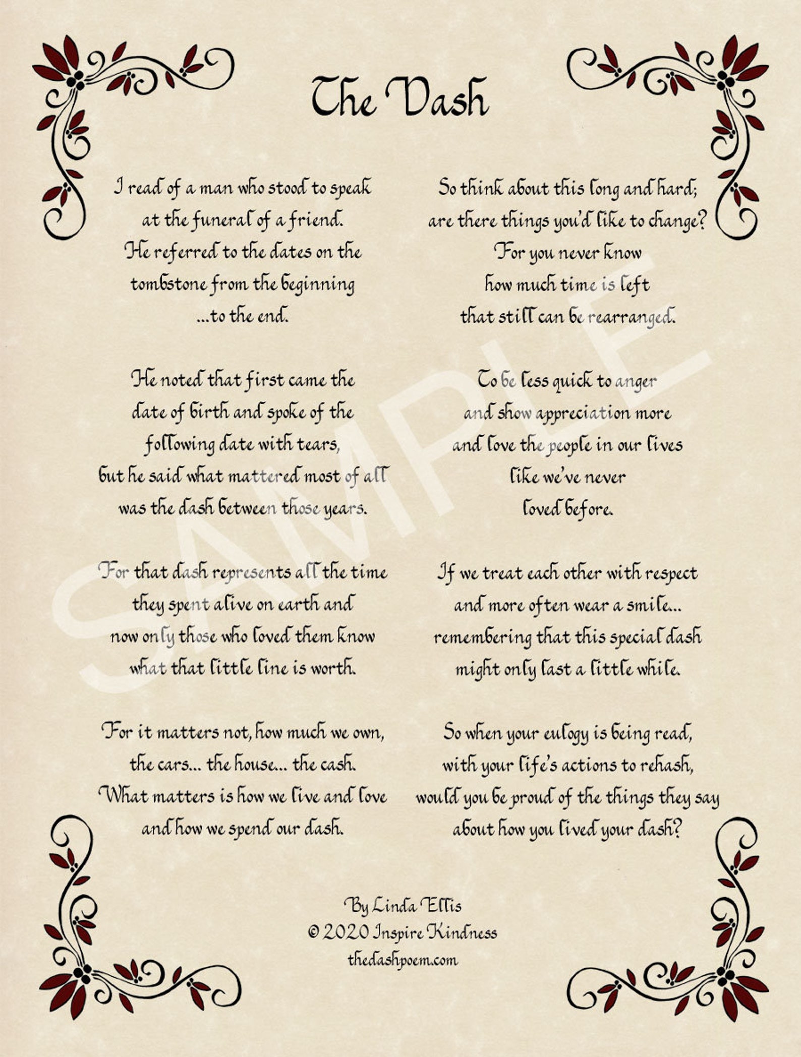 Dash poem words printable pricesfeti
