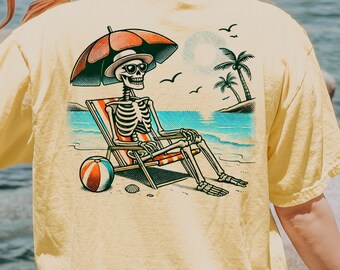 Komfort Farben Sommer Shirt Surfer Shirt Surfer Geschenk Sommerferien Shirt Strand Urlaub Shirt Strand Vibes Strand Mädchen Shirt Küsten Mädchen