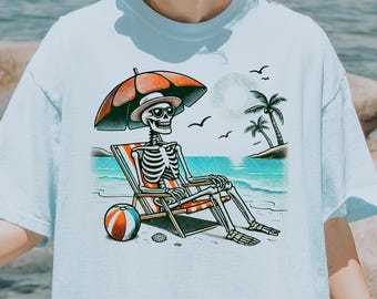 Komfort Farben Sommer Shirt Surfer Shirt Surfer Geschenk Sommerferien Shirt Strand Urlaub Shirt Strand Vibes Strand Mädchen Shirt Küsten Mädchen