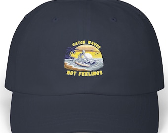 Dad Hat Embroidered Beach Hat Hat Beach Cap Summer Hat Gift for Beach Lover Gift for Dad Gift for Him Girlfriend Gift for Beach Goer