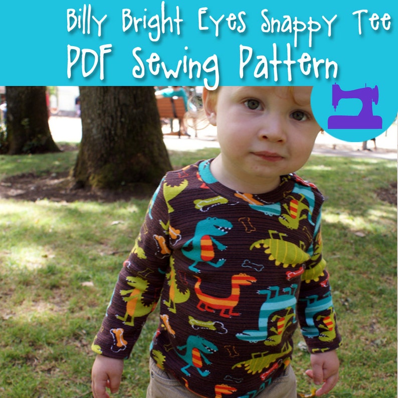 Side Snap Toddler T Shirt Sewing Pattern Toddler T Shirt Etsy UK