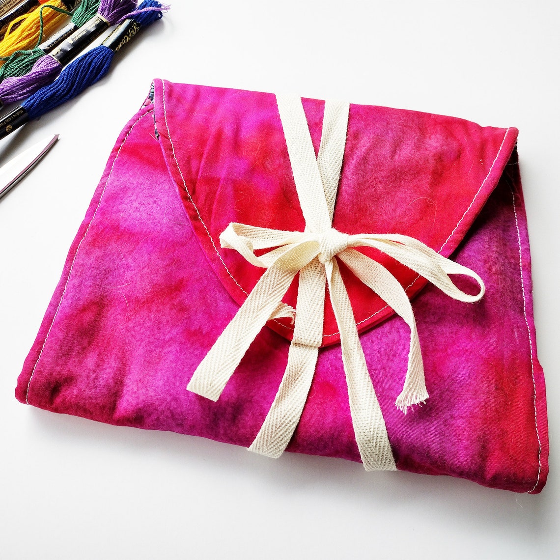 Sewing Kit PDF Pattern Embroidery Bag Pattern Project Bag Etsy